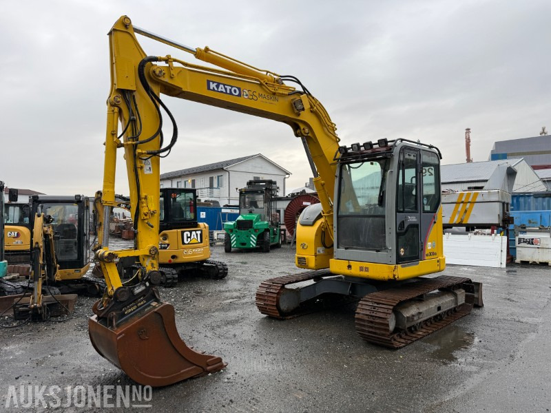 2008 Kato HD 308 US 8-tonns gravemaskin - Klepp hurtigfeste - Klepp graveskuff + pusseskuff m/tilt - 3927 timer - Excavator: picture 1 2008 Kato HD 308 US 8-tonns gravemaskin - Klepp hurtigfeste - Klepp graveskuff + pusseskuff m/tilt - 3927 timer - Excavator: picture 1
