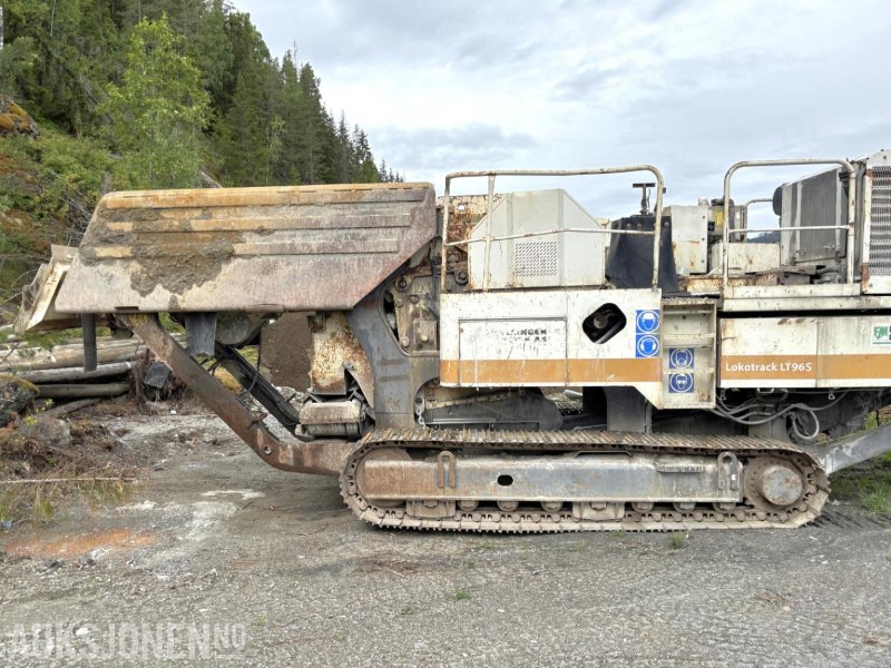 2008 Metso Lokotrack LT96 S | mobilt knuseverk | sikteverk | beltedrevet | CAT 6,6 m/lavt timetall | ny hyd.pumpe - Jaw crusher: picture 2 2008 Metso Lokotrack LT96 S | mobilt knuseverk | sikteverk | beltedrevet | CAT 6,6 m/lavt timetall | ny hyd.pumpe - Jaw crusher: picture 2