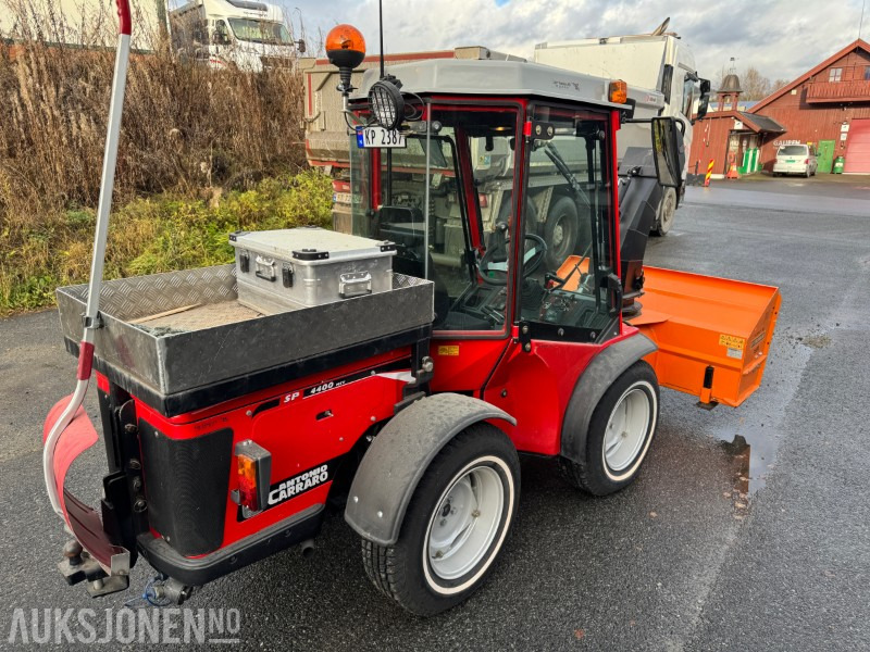 Farm tractor 2010 Antonio Carraro Superparc 4400 HST MED SNØFRESER, KOST OG STRØKASSE: picture 8