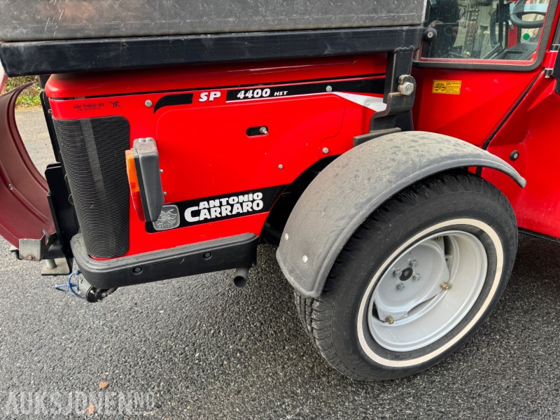 Farm tractor 2010 Antonio Carraro Superparc 4400 HST MED SNØFRESER, KOST OG STRØKASSE: picture 9