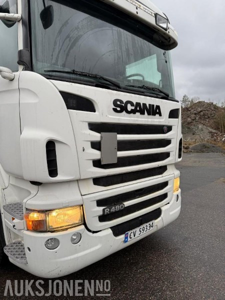 Container transporter/ Swap body truck 2011 Scania R480 LB6X2HNB – 491 hk – EU-godkjent til 24/09/2026: picture 10