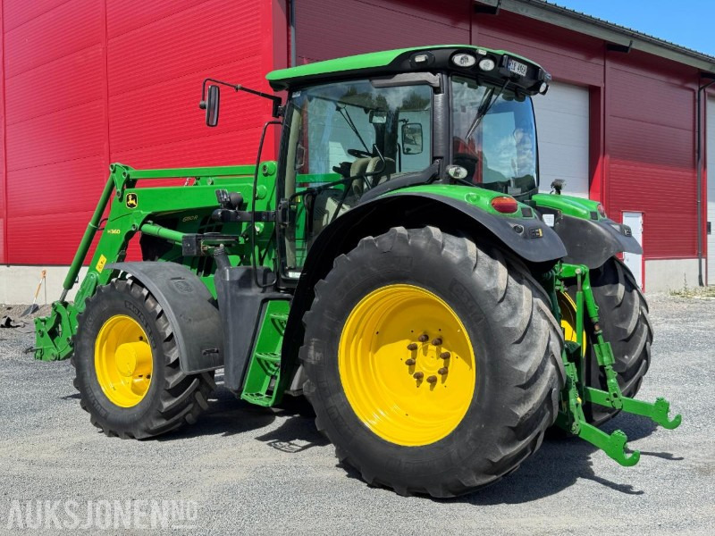 2013 John Deere 6150R traktor med frontlaster / Nylig EU-godkjent - Farm tractor: picture 3 2013 John Deere 6150R traktor med frontlaster / Nylig EU-godkjent - Farm tractor: picture 3