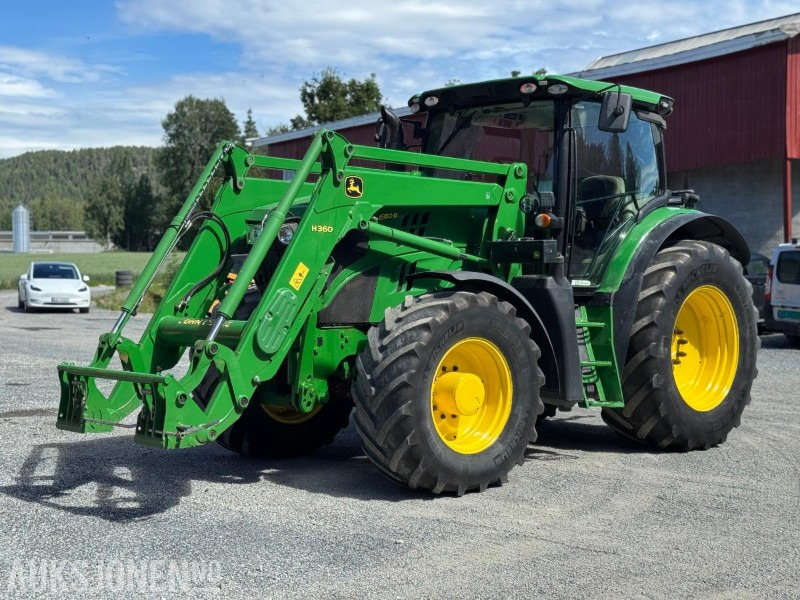 2013 John Deere 6150R traktor med frontlaster / Nylig EU-godkjent - Farm tractor: picture 1 2013 John Deere 6150R traktor med frontlaster / Nylig EU-godkjent - Farm tractor: picture 1