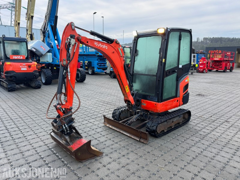 2014 Kubota KX019-4 minigraver - 4225 timer - Mini excavator: picture 1 2014 Kubota KX019-4 minigraver - 4225 timer - Mini excavator: picture 1