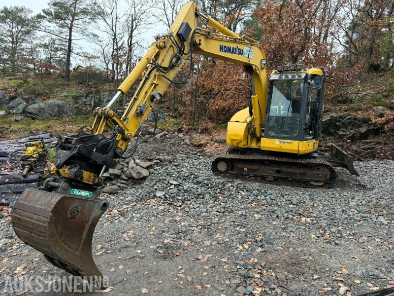 2015 Komatsu PC78US-10 Gravemaskin / ENGCON tiltrotator / 3 skuffer / 6277 T - Excavator: picture 1 2015 Komatsu PC78US-10 Gravemaskin / ENGCON tiltrotator / 3 skuffer / 6277 T - Excavator: picture 1