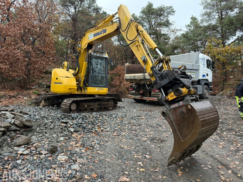 2015 Komatsu PC78US-10 Gravemaskin / ENGCON tiltrotator / 3 skuffer / 6277 T - Excavator: picture 2 2015 Komatsu PC78US-10 Gravemaskin / ENGCON tiltrotator / 3 skuffer / 6277 T - Excavator: picture 2