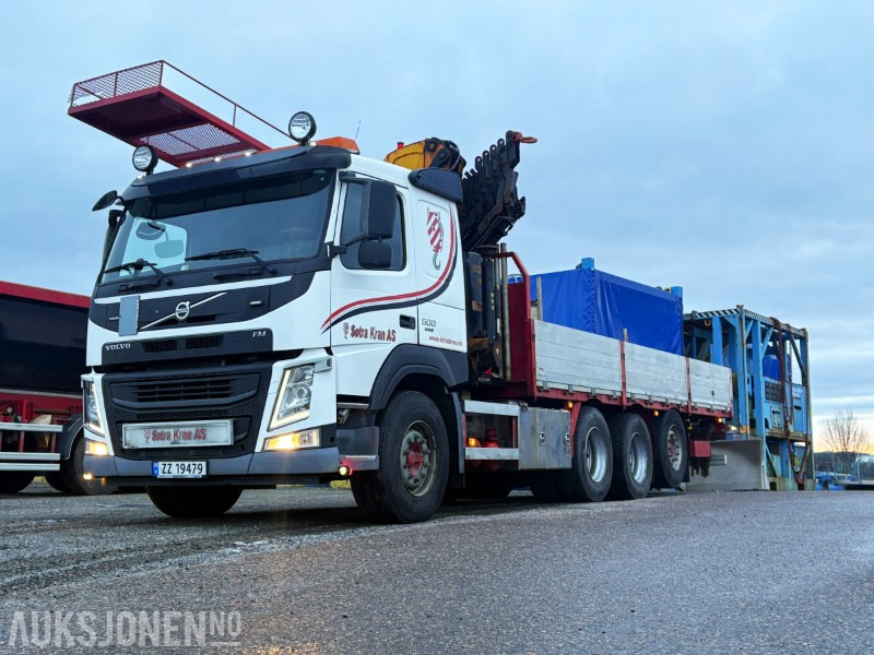 2015 Volvo FM 500 8x4 kranbil - Effer 215/6S kran og ARKA planpåbygg - EU godkjent til 30.09.26 - Crane truck: picture 1 2015 Volvo FM 500 8x4 kranbil - Effer 215/6S kran og ARKA planpåbygg - EU godkjent til 30.09.26 - Crane truck: picture 1