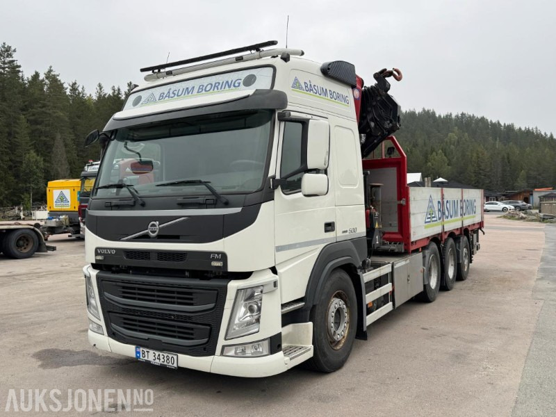 2015 Volvo FM 500 kranbil / 8x4 / HMF 5020-K6 kran / 88464 km - Crane truck: picture 1 2015 Volvo FM 500 kranbil / 8x4 / HMF 5020-K6 kran / 88464 km - Crane truck: picture 1