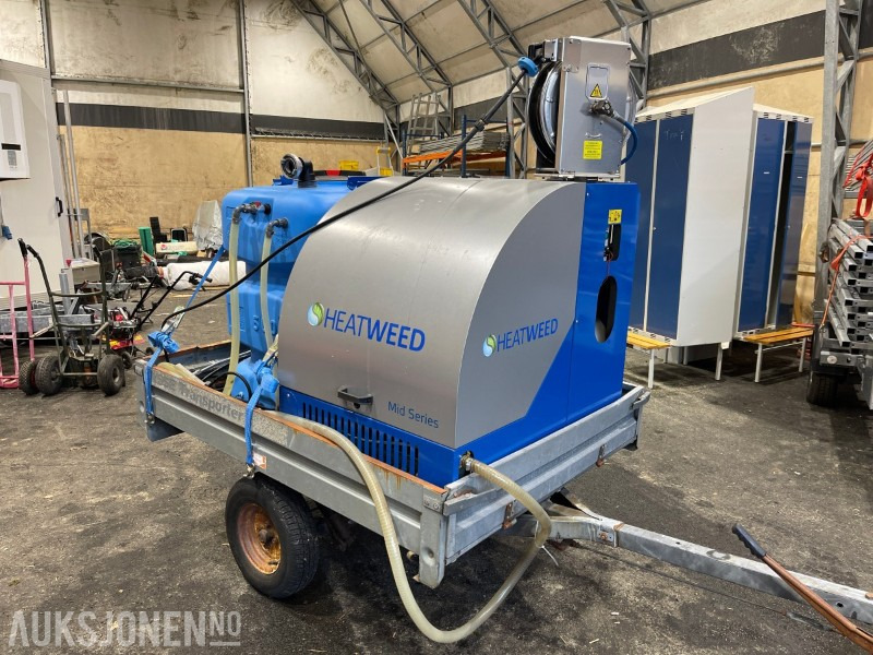 2016 Heatweed Mid Series 22/8 Steamer/Dampvasker, kun 85 timer - Construction equipment: picture 1 2016 Heatweed Mid Series 22/8 Steamer/Dampvasker, kun 85 timer - Construction equipment: picture 1