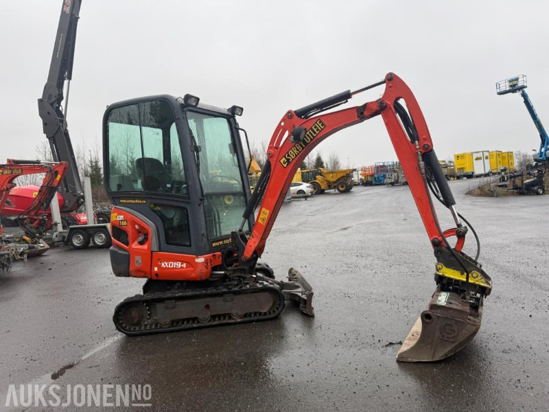 2016 Kubota KX019-4 MINIGRAVER NYE BELTER SERVICEHISTORIKK NY SERVICE 12/25. - Mini excavator: picture 5 2016 Kubota KX019-4 MINIGRAVER NYE BELTER SERVICEHISTORIKK NY SERVICE 12/25. - Mini excavator: picture 5