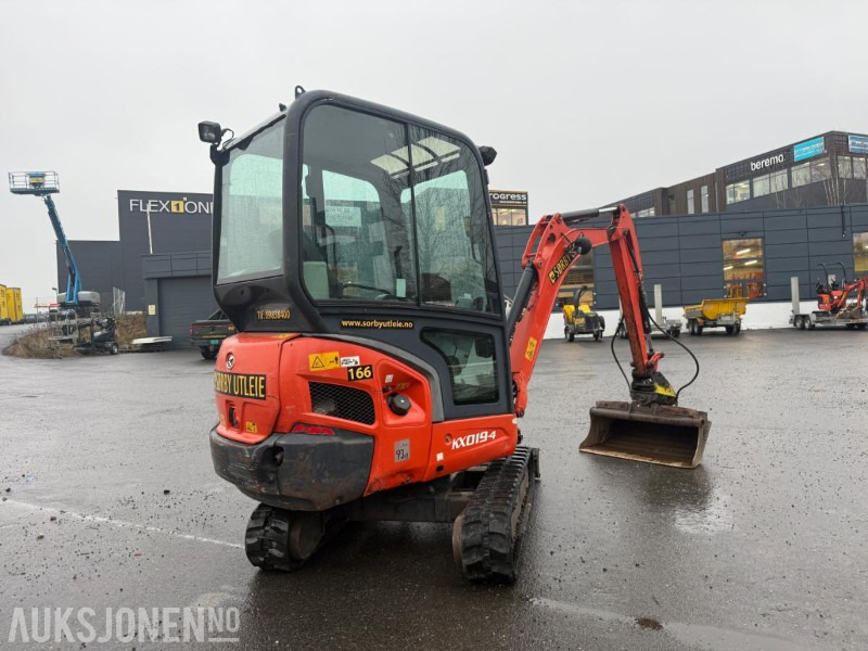 2016 Kubota KX019-4 MINIGRAVER NYE BELTER SERVICEHISTORIKK NY SERVICE 12/25. - Mini excavator: picture 3 2016 Kubota KX019-4 MINIGRAVER NYE BELTER SERVICEHISTORIKK NY SERVICE 12/25. - Mini excavator: picture 3