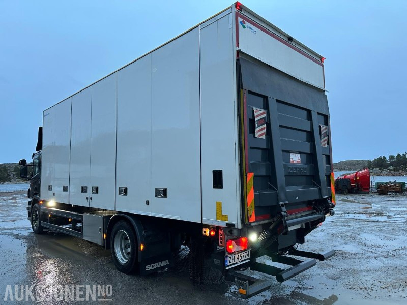 2016 Scania P280 - skapbil // bussbygg skap // 2 soner carrier kjøleaggregat - Box truck: picture 4 2016 Scania P280 - skapbil // bussbygg skap // 2 soner carrier kjøleaggregat - Box truck: picture 4