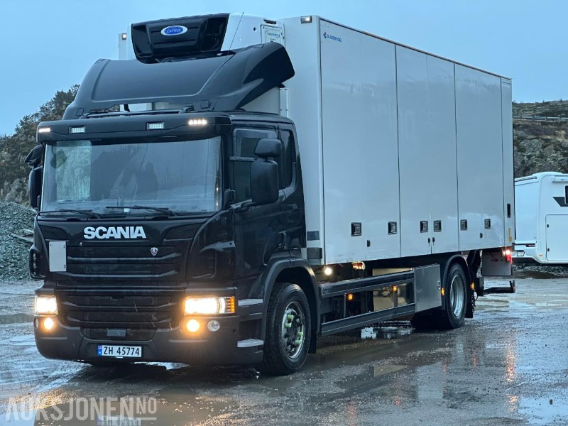 2016 Scania P280 - skapbil // bussbygg skap // 2 soner carrier kjøleaggregat - Box truck: picture 1 2016 Scania P280 - skapbil // bussbygg skap // 2 soner carrier kjøleaggregat - Box truck: picture 1
