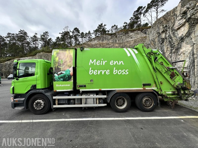 2016 Scania P320 Komprimatorbil - 2 kammer Inkl. biokammer/MTM påbygg/EU ok - Refuse truck: picture 2 2016 Scania P320 Komprimatorbil - 2 kammer Inkl. biokammer/MTM påbygg/EU ok - Refuse truck: picture 2