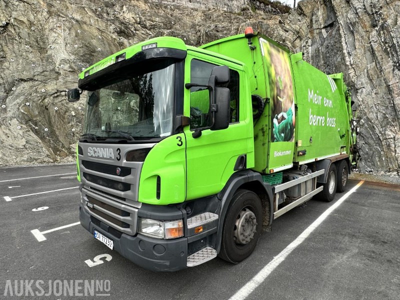 2016 Scania P320 Komprimatorbil - 2 kammer Inkl. biokammer/MTM påbygg - Refuse truck: picture 1 2016 Scania P320 Komprimatorbil - 2 kammer Inkl. biokammer/MTM påbygg - Refuse truck: picture 1