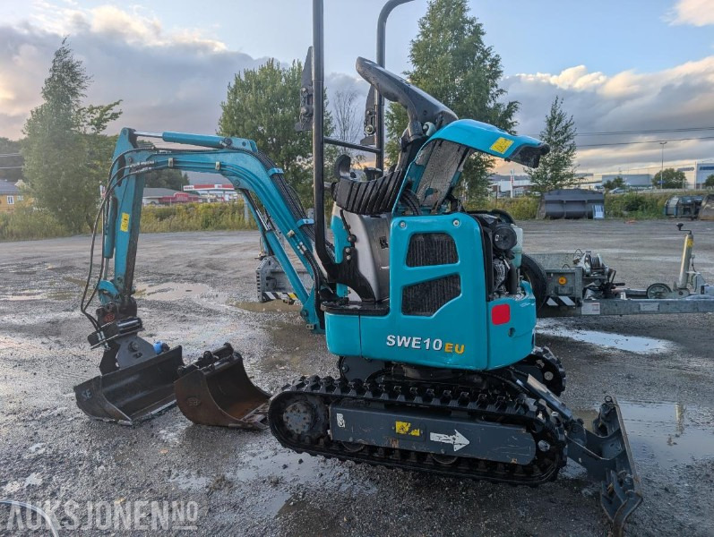 2016 Sunward SWE10EU minigraver pusseskuffe Graveskuffe - Mini excavator: picture 4 2016 Sunward SWE10EU minigraver pusseskuffe Graveskuffe - Mini excavator: picture 4