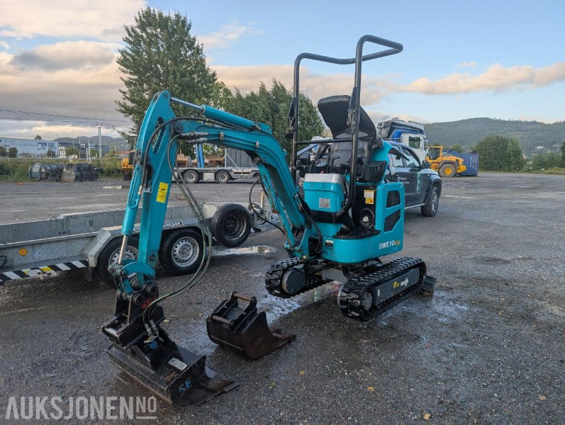 2016 Sunward SWE10EU minigraver pusseskuffe Graveskuffe - Mini excavator: picture 1 2016 Sunward SWE10EU minigraver pusseskuffe Graveskuffe - Mini excavator: picture 1