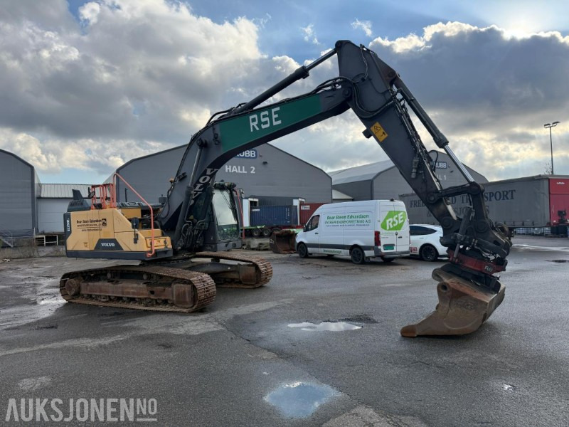 2016 Volvo EC250EL BELTEGRAVER R8 ROTOTILT TOPCON MASKINSTYRING SERVICEHISTORIKK - Excavator: picture 2 2016 Volvo EC250EL BELTEGRAVER R8 ROTOTILT TOPCON MASKINSTYRING SERVICEHISTORIKK - Excavator: picture 2