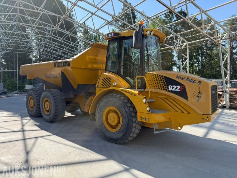 2017 Hydrema 922F 2.55 DUMPER SERVICEHISTORIKK LITE TIMER. - Dumper: picture 2 2017 Hydrema 922F 2.55 DUMPER SERVICEHISTORIKK LITE TIMER. - Dumper: picture 2