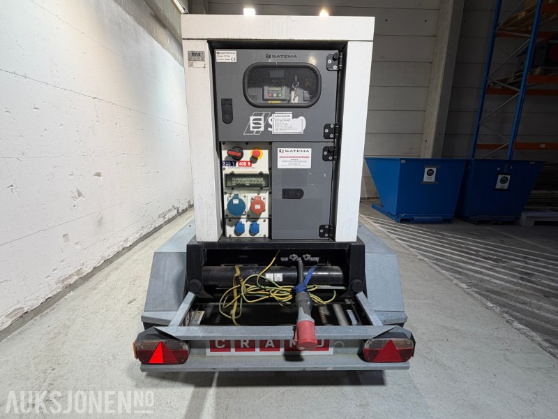 2017 SATEMA SDMO R44C3 40kVA 400V tilhengermontert strømaggregat - Construction equipment: picture 3 2017 SATEMA SDMO R44C3 40kVA 400V tilhengermontert strømaggregat - Construction equipment: picture 3