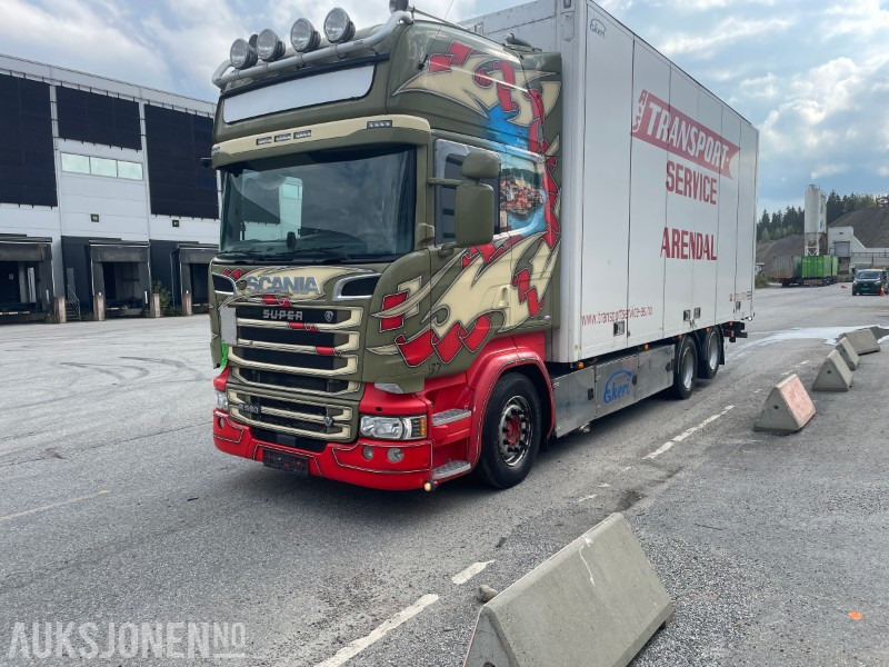 2017 Scania R-580 Ekeriskap m/fullside åpning - Box truck: picture 2 2017 Scania R-580 Ekeriskap m/fullside åpning - Box truck: picture 2