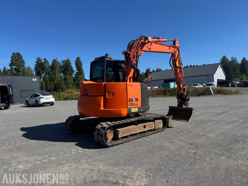 2018 Hitachi ZX85US-5 - Beltegraver - Gravemaskin - Tilt - Lyspakke - Excavator: picture 5 2018 Hitachi ZX85US-5 - Beltegraver - Gravemaskin - Tilt - Lyspakke - Excavator: picture 5