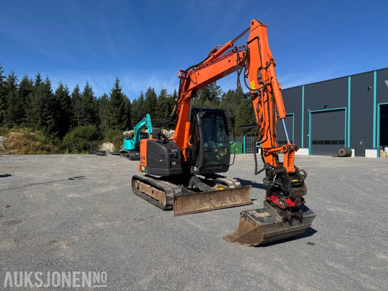 2018 Hitachi ZX85US-5 - Beltegraver - Gravemaskin - Tilt - Lyspakke - Excavator: picture 3 2018 Hitachi ZX85US-5 - Beltegraver - Gravemaskin - Tilt - Lyspakke - Excavator: picture 3