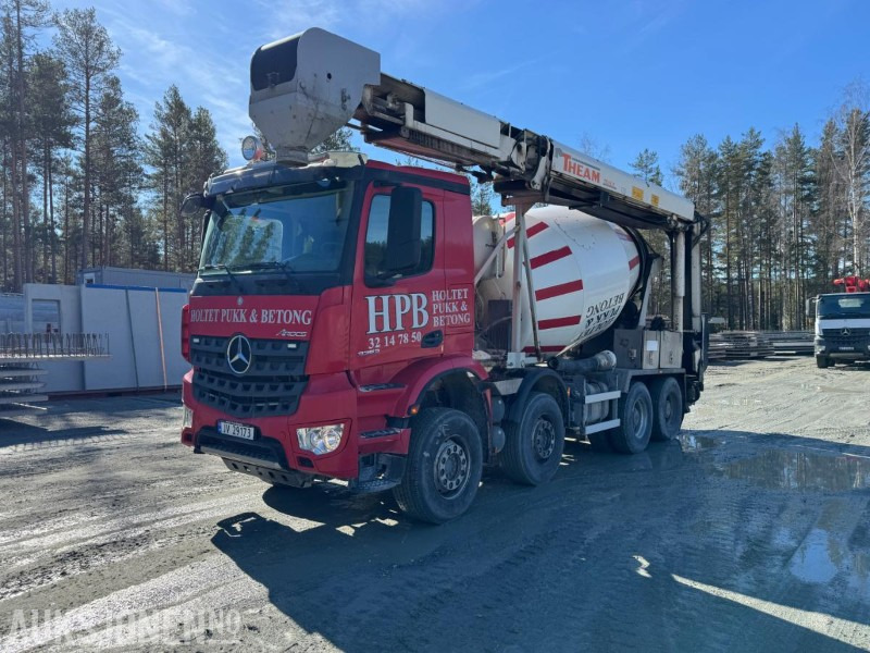2018 Mercedes-Benz Arocs båndbil til betong - Concrete mixer truck: picture 1 2018 Mercedes-Benz Arocs båndbil til betong - Concrete mixer truck: picture 1