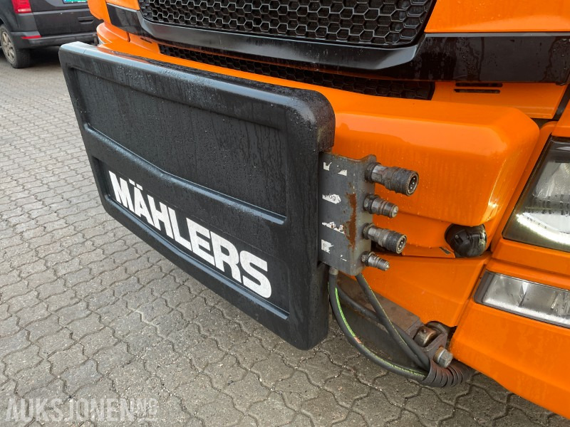 Tipper 2018 Scania R500 6x4 m/dumperkasse brøyterigget Kun 167 000 km: picture 29