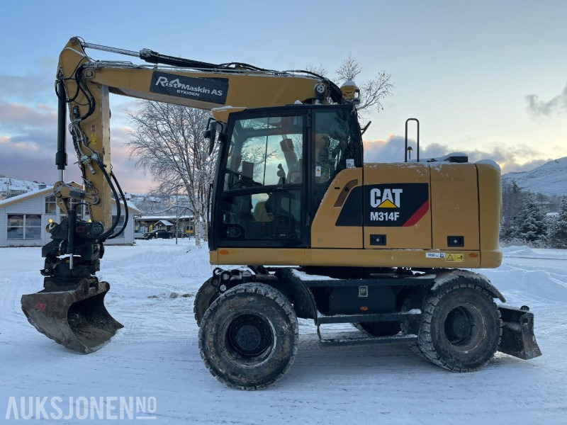 2019 Cat M314F Hjulgraver, 4840 timer, Tiltrotator, S60, maskinstyring, sertifisert til Juli 2026 - Excavator: picture 2 2019 Cat M314F Hjulgraver, 4840 timer, Tiltrotator, S60, maskinstyring, sertifisert til Juli 2026 - Excavator: picture 2