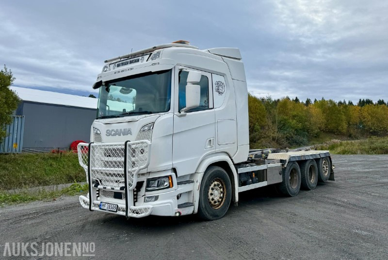 2019 Scania R500 tridem (8X4) KROKBIL - Joab L24 krok - Ny EU-godkjenning - Hook lift truck: picture 1 2019 Scania R500 tridem (8X4) KROKBIL - Joab L24 krok - Ny EU-godkjenning - Hook lift truck: picture 1
