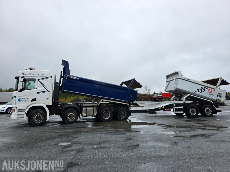 2019 Scania R650 8X4 tippbil med ISTRAIL henger Lav kilometer - Tipper: picture 4 2019 Scania R650 8X4 tippbil med ISTRAIL henger Lav kilometer - Tipper: picture 4