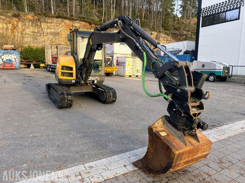 2019 VOLVO ECR50D MINIGRAVER 5 TONN STEELWRIST TILTROTATOR S40 1945 TIMER - Mini excavator: picture 3 2019 VOLVO ECR50D MINIGRAVER 5 TONN STEELWRIST TILTROTATOR S40 1945 TIMER - Mini excavator: picture 3