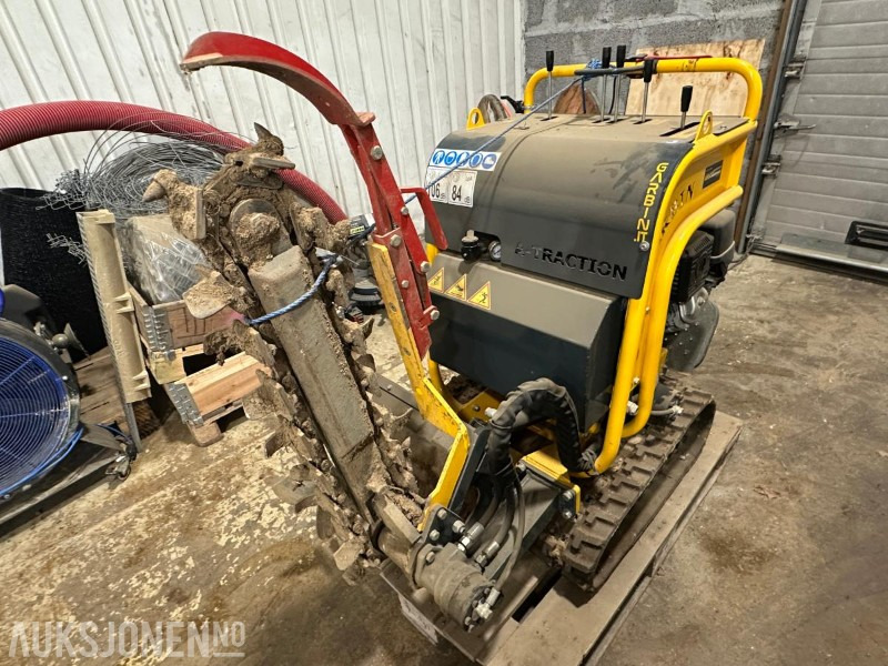 2020 Gabin MAK A-Traction - Beltegående kjedegraver med ståplate - Gått 10 timer - Construction equipment: picture 5 2020 Gabin MAK A-Traction - Beltegående kjedegraver med ståplate - Gått 10 timer - Construction equipment: picture 5