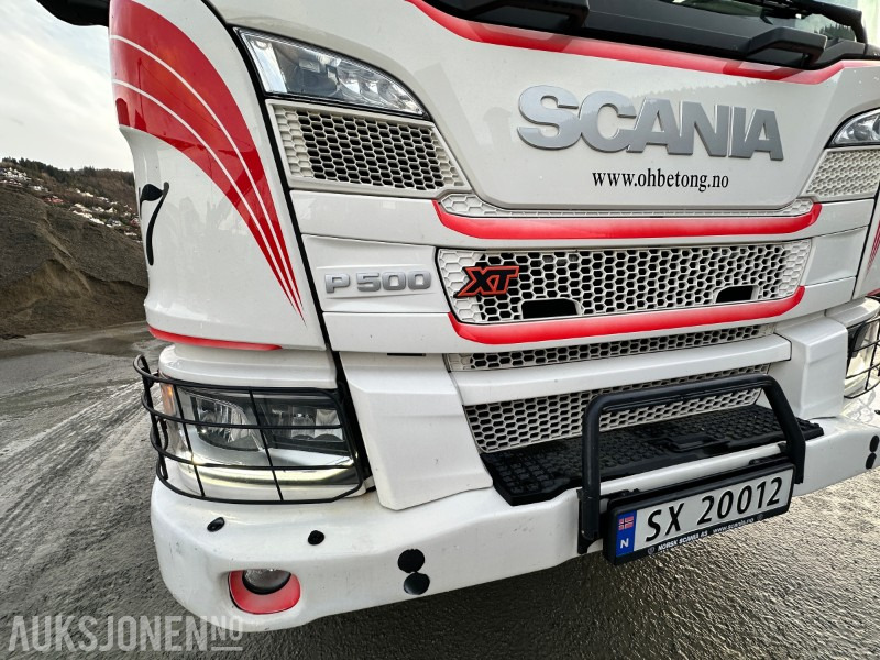 Concrete mixer truck 2021 Scania P500XT 8X4 Putzmeister PUMI 28-4Betongpumpe, 83413km: picture 9