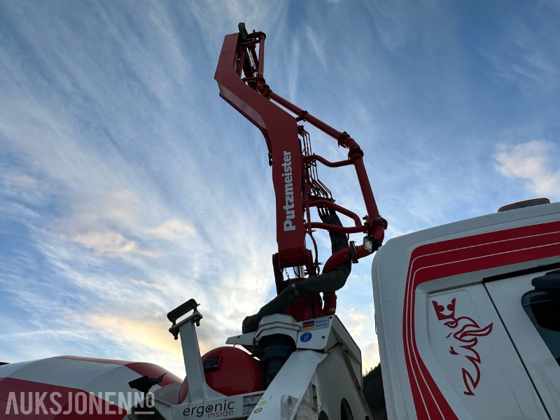 Concrete mixer truck 2021 Scania P500XT 8X4 Putzmeister PUMI 28-4Betongpumpe, 83413km: picture 21