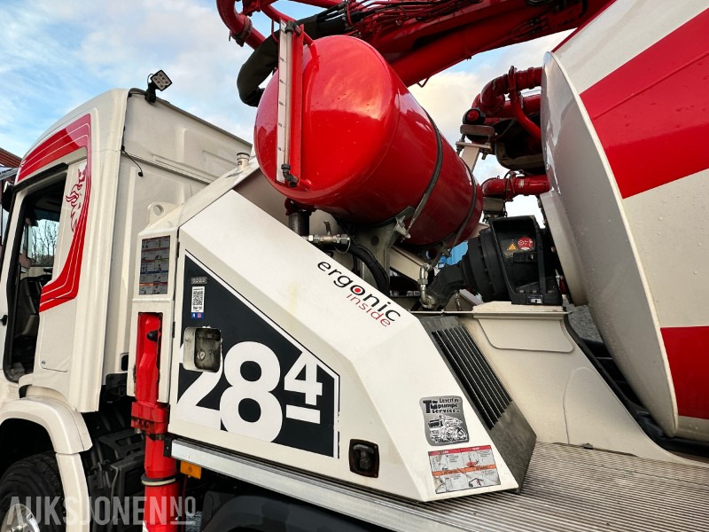 Concrete mixer truck 2021 Scania P500XT 8X4 Putzmeister PUMI 28-4Betongpumpe, 83413km: picture 37