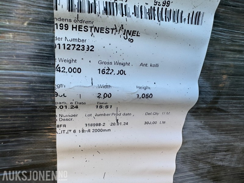 2022 1 pall med ny ventillasjonsduk Ø2 meter x 400 meter - Construction equipment: picture 4 2022 1 pall med ny ventillasjonsduk Ø2 meter x 400 meter - Construction equipment: picture 4