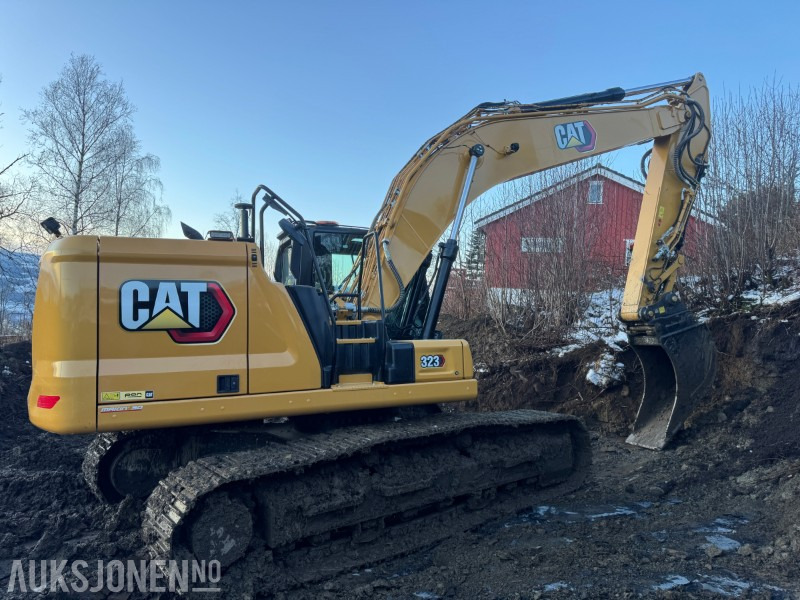 2023 Cat 323-07 GRAVEMAKINEN TILTROTATOR, 2 SKUFFER, DIESELVARMER, KUN 435 TIMER PÅ TELLEREN FFER, DIESELVARMER, MAKIN GPS - Excavator: picture 2 2023 Cat 323-07 GRAVEMAKINEN TILTROTATOR, 2 SKUFFER, DIESELVARMER, KUN 435 TIMER PÅ TELLEREN FFER, DIESELVARMER, MAKIN GPS - Excavator: picture 2