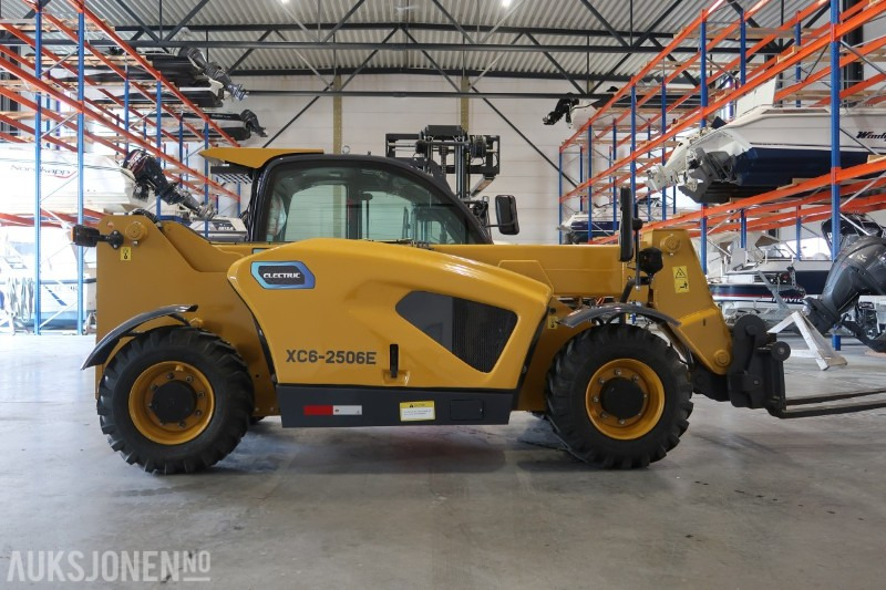 2023 XCMG XC6-2506E Elektrisk teleskoptruck - Skuff - Gafler - Lader, Kun 13 Timer - Telescopic handler: picture 4 2023 XCMG XC6-2506E Elektrisk teleskoptruck - Skuff - Gafler - Lader, Kun 13 Timer - Telescopic handler: picture 4
