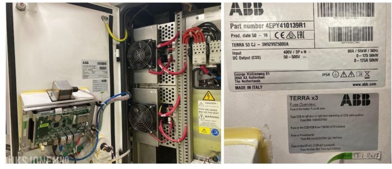 ABB Terra 53 - Nyrenovert 50kW hurtiglader klar til bruk for bil, bygg / anlegg og industri - Construction equipment: picture 3 ABB Terra 53 - Nyrenovert 50kW hurtiglader klar til bruk for bil, bygg / anlegg og industri - Construction equipment: picture 3