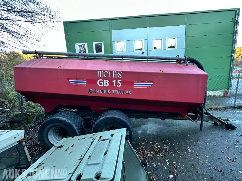 2009 MOI GB15 Gjødselvogn - 15000 liter - Agricultural machinery: picture 2 2009 MOI GB15 Gjødselvogn - 15000 liter - Agricultural machinery: picture 2