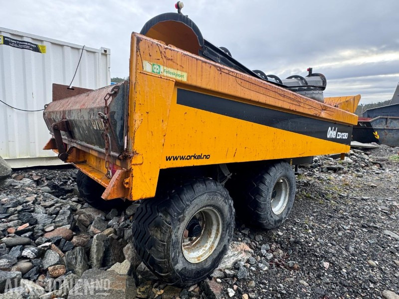 2014 Orkel Dumperhenger / traktorhenger DX130 - Maks nyttelast 13.290 kg - Agricultural machinery: picture 4 2014 Orkel Dumperhenger / traktorhenger DX130 - Maks nyttelast 13.290 kg - Agricultural machinery: picture 4