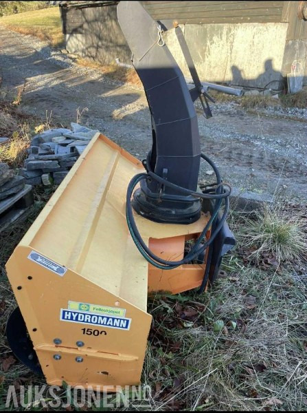 Hydromann 1500 - Hydraulisk snøfres - Agricultural machinery: picture 4 Hydromann 1500 - Hydraulisk snøfres - Agricultural machinery: picture 4