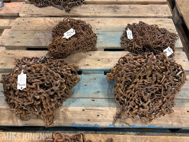 Kjettingsett 2stk 480/65 R28 - Agricultural machinery: picture 2 Kjettingsett 2stk 480/65 R28 - Agricultural machinery: picture 2
