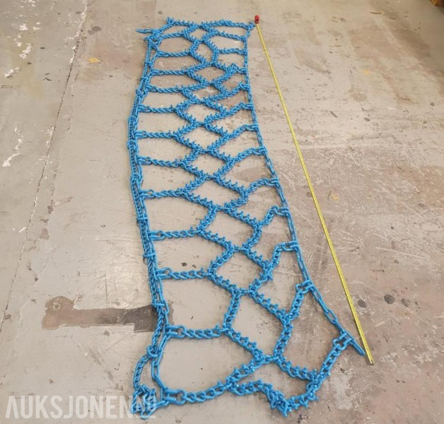 2 stk NYE Trygg snøkjetting - 17,5x25, 10 mm strammekjetting - Attachment for Construction machinery: picture 1 2 stk NYE Trygg snøkjetting - 17,5x25, 10 mm strammekjetting - Attachment for Construction machinery: picture 1