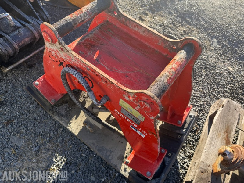 2015 Exero EX41 hydraulisk vibroplate – 2015 modell - Attachment for Construction machinery: picture 4 2015 Exero EX41 hydraulisk vibroplate – 2015 modell - Attachment for Construction machinery: picture 4