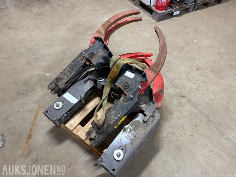Attachment for Construction machinery Andre 2 stk Rototilt tømmerklo/grip – G800BE og ukjent modell – selges samlet: picture 1