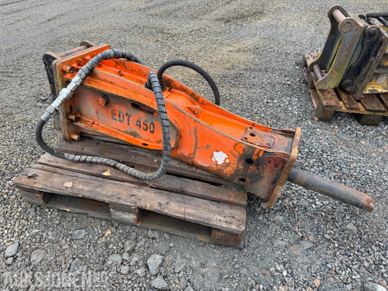 EDT 450 pigghammer S50 - Attachment for Construction machinery: picture 1 EDT 450 pigghammer S50 - Attachment for Construction machinery: picture 1