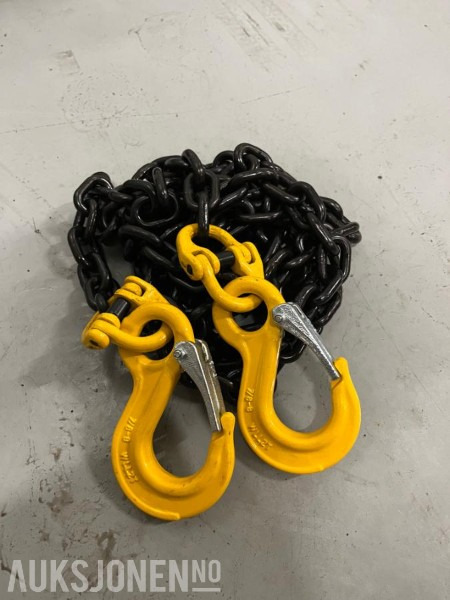 Nytt! 4 stk kjetting og 4 stk strammere. 8mm - Attachment for Construction machinery: picture 2 Nytt! 4 stk kjetting og 4 stk strammere. 8mm - Attachment for Construction machinery: picture 2
